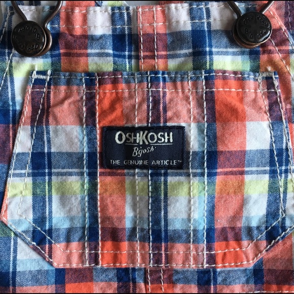 OshKosh Overalls Shorts Size 6 Months baby boys - Picture 4 of 8